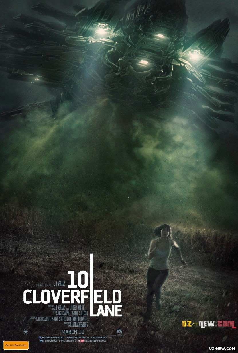 Kloverfild, 10 / Kловерфилд, 10 (2016) Uzbek tarjima