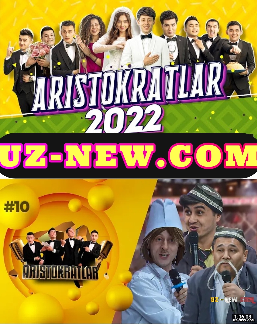 ARISTOKRATLAR JAMOASI SHOU KONSERT DASTURI 2022