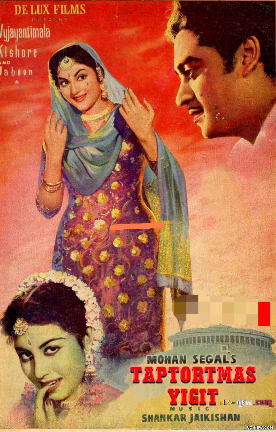 Taptortmas yigit / Dehli tomonlarda Hind retro filmi Uzbek tilida 1956