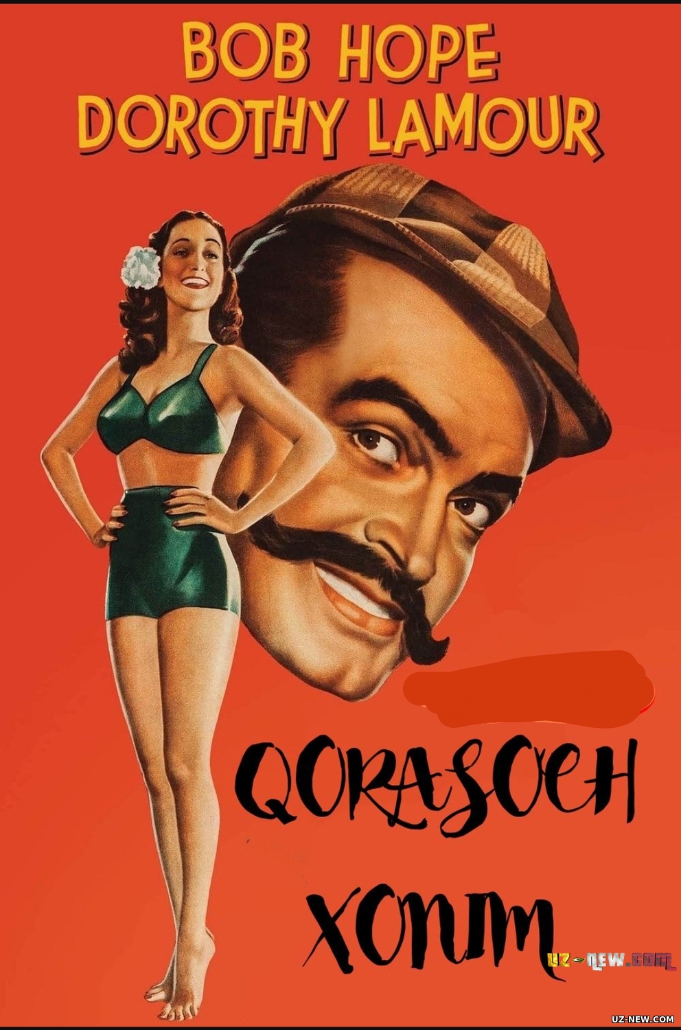 Qorasoch xonim / Mening sevimli Bryunetkam Retro film Uzbek tilida O'zbekcha tarjima kino 1947