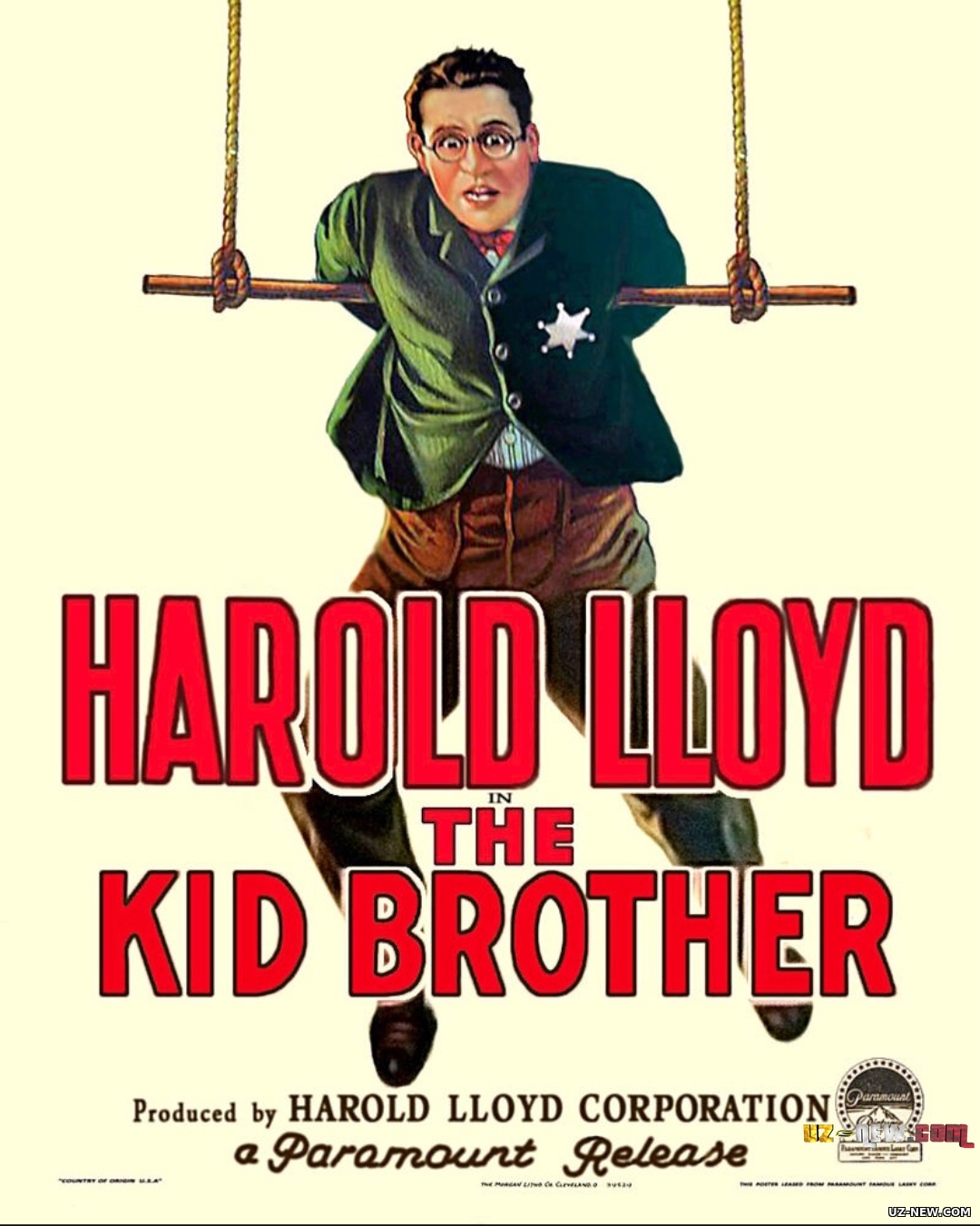 Harold Lloyd Uka retro filmi Uzbek tilida O'zbekcha tarjima kino 1927