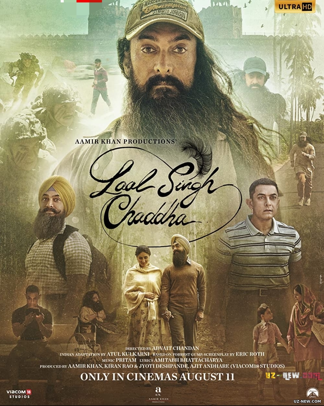 Laal Sinx / Laal Singh Chaddha Hind kino Uzbek tilida 2022