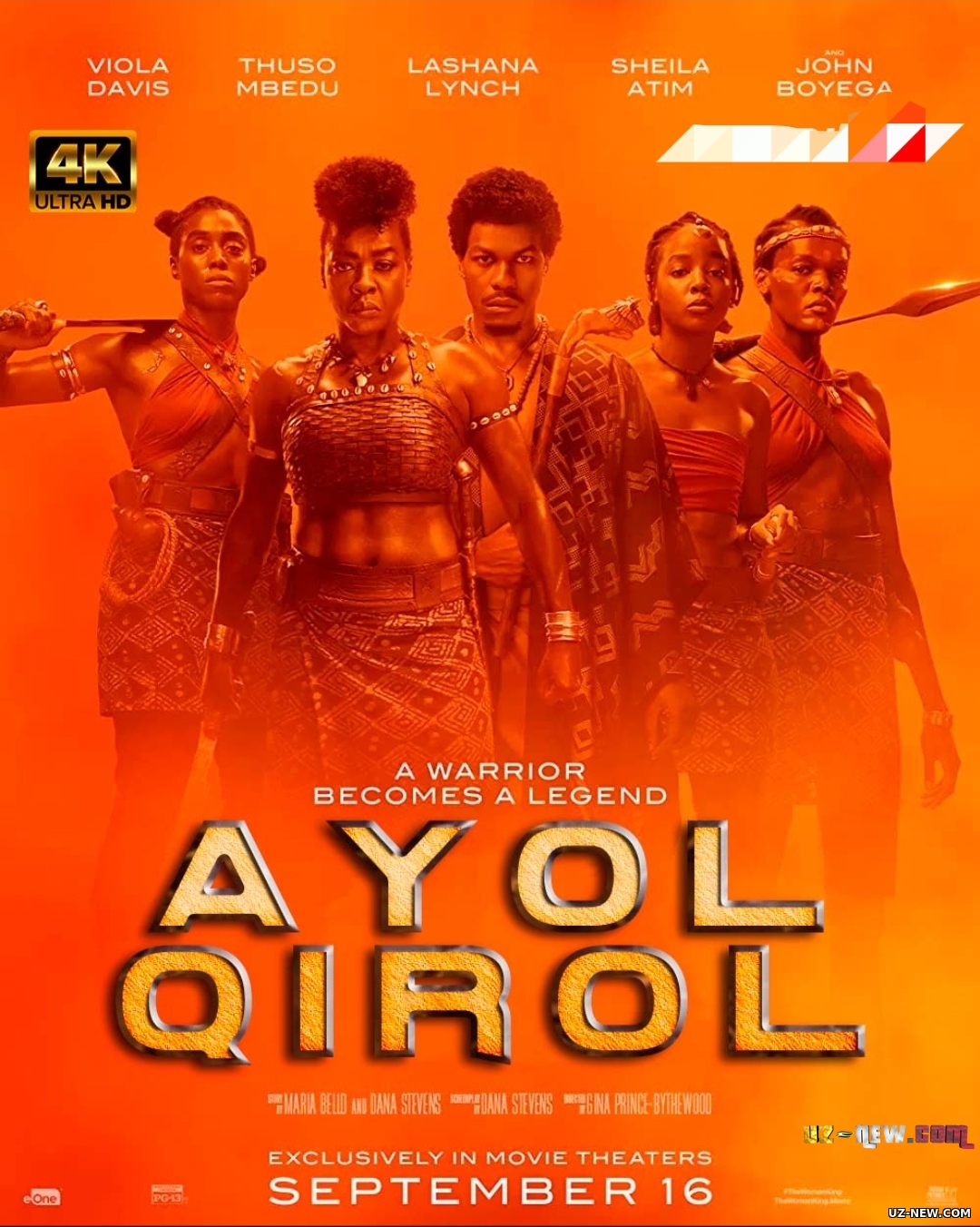 Ayol qirol / Qirol ayol (Premyera Uzbek tilida) 2022
