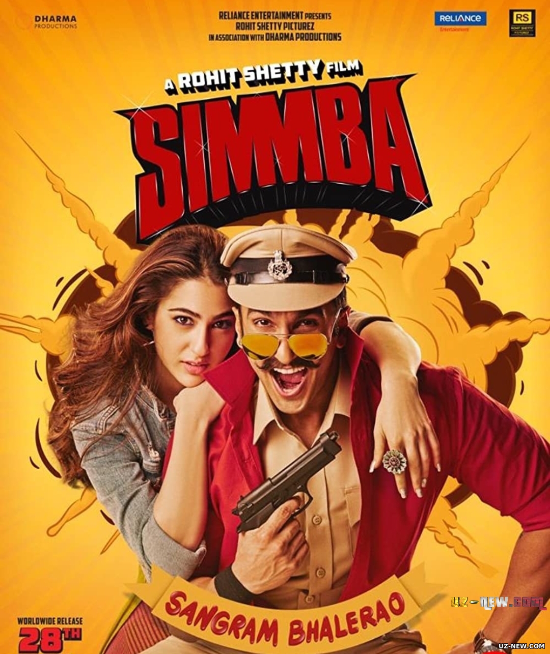 Simmba (Hind kino Uzbek tilida O'zbekcha tarjima kino) 2018 HD