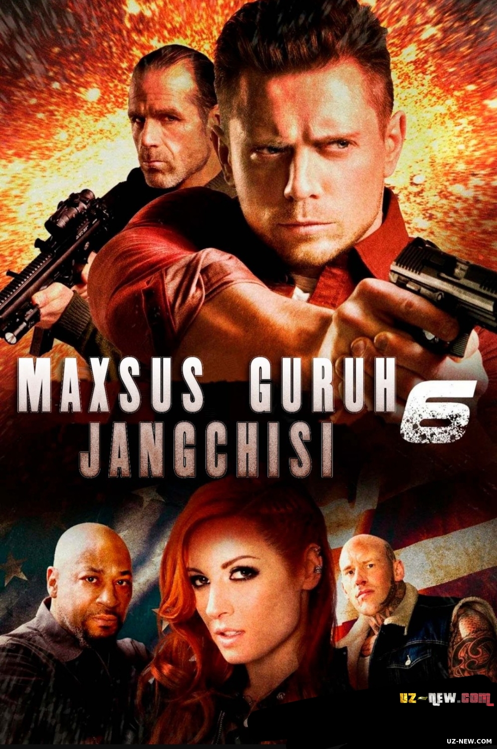 Maxsus guruh jangchisi 6 / Dengiz piyodasi 6 Uzbek tilida O'zbekcha 2018