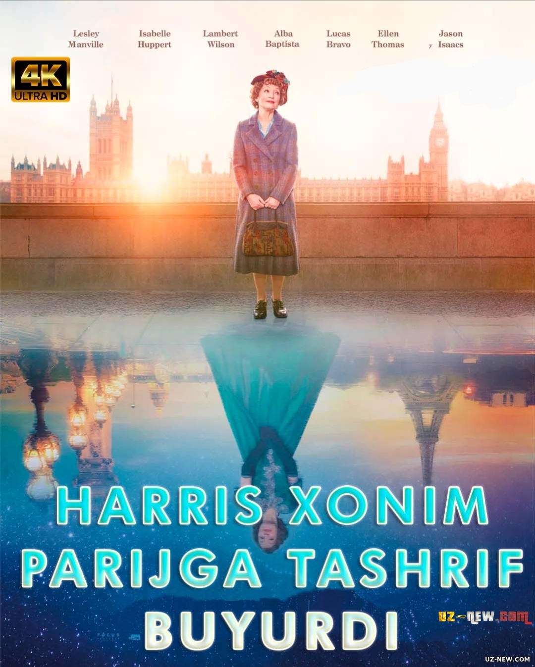 Harris xonim parijga tashrif buyuradi / Xarris honim parijga boradi (Uzbek tilida O'zbekcha) 2022
