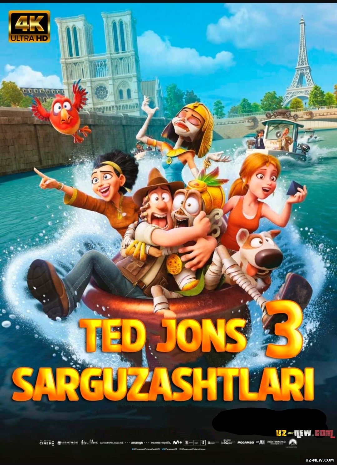 Ted Jons sarguzashtlari 3 Multfilm Uzbek tilida tarjima 2022