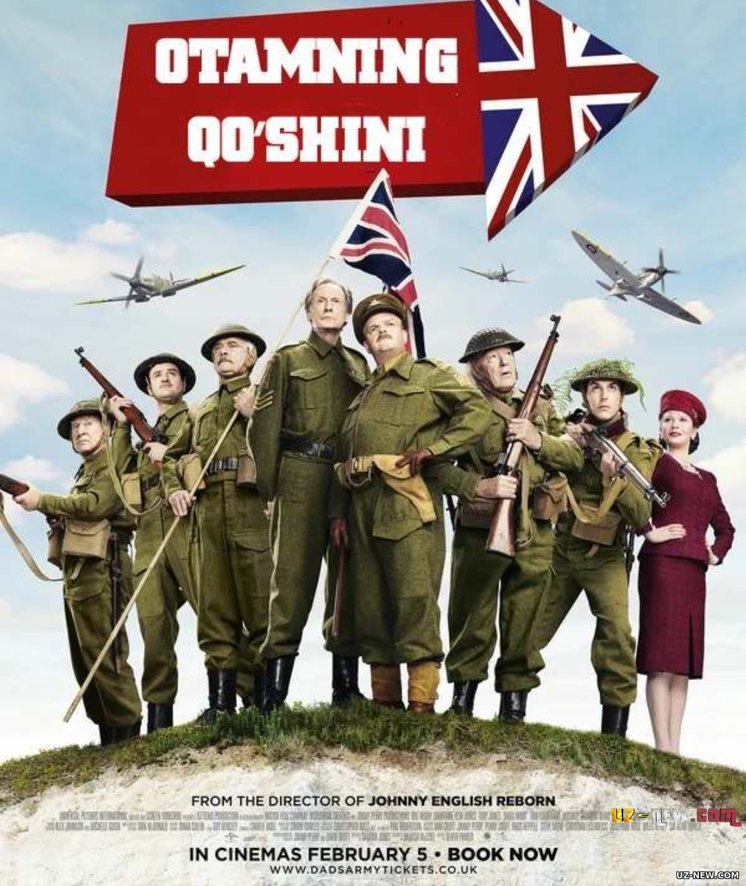 Otamning qo'shini / Dadamning armiyasi Uzbek tilida O'zbekcha tarjima kino 2015