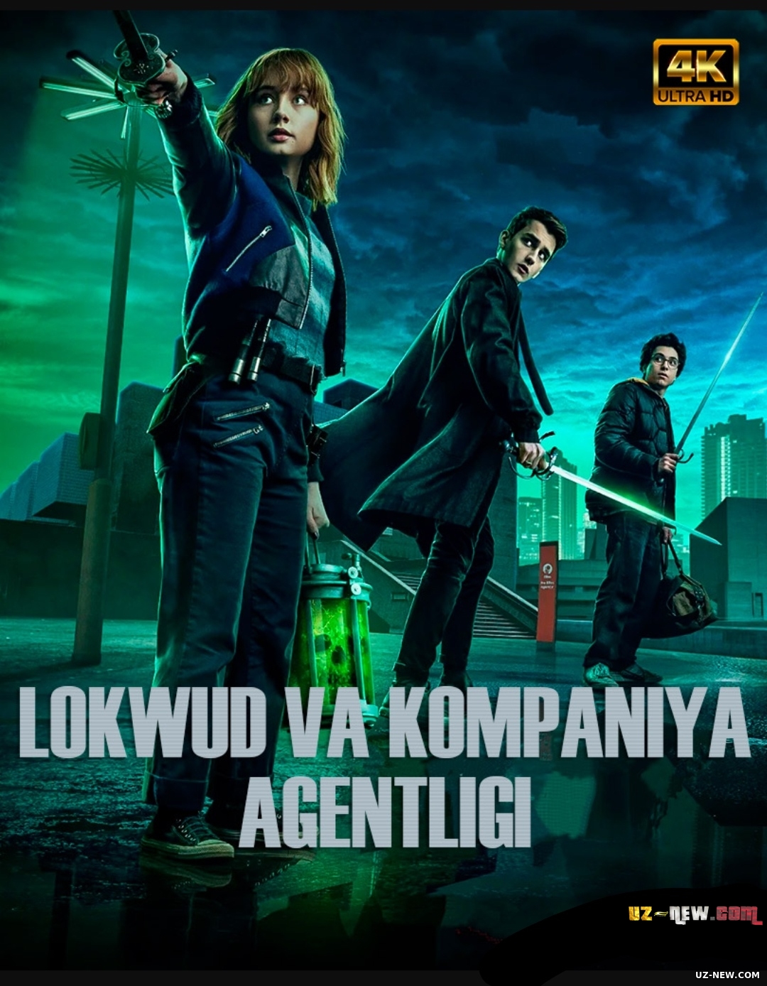 Arvoh ovchilari / Lokvud va kompaniya agentligi Netflix seriali Barcha qismlar Uzbek tilida 2023