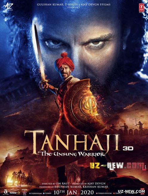 Tanaji - Aqlsiz Jangchi / Tanadji Madh Etilmagan Jangchi (2020) HD Uzbek tilida Tarjima kino