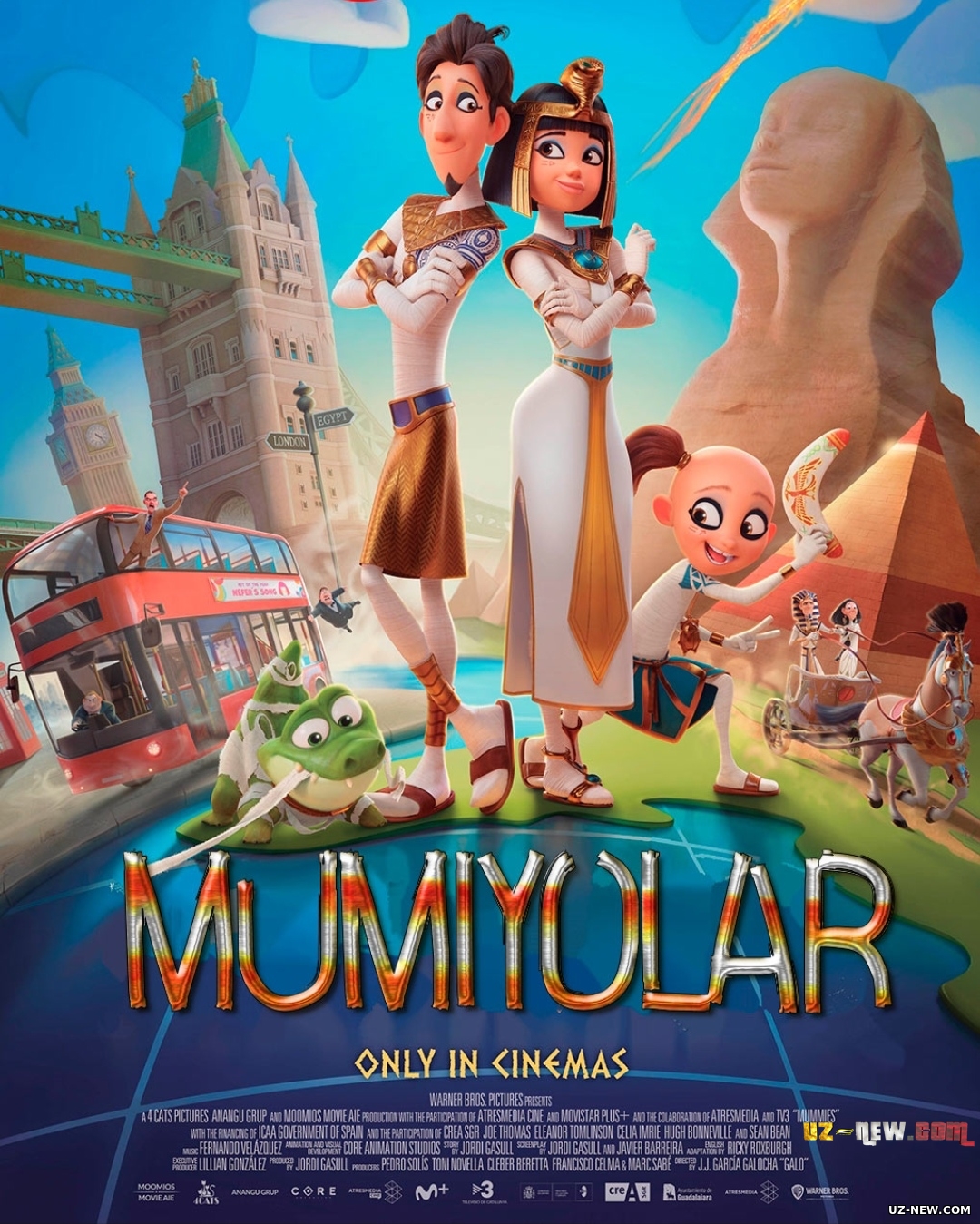 Mitti Mumiyolar / Momiyolar / Mumiyashkilar (Multfilm Uzbek tilida O'zbekcha) 2023