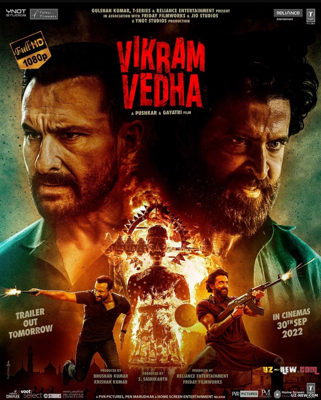 Vikram Vedha / Викрам Веда Hind kino Uzbek tilida O'zbekcha 2022