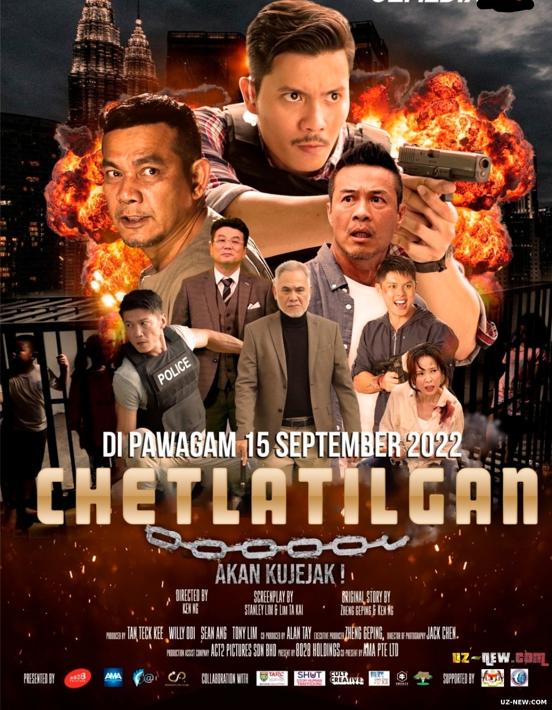 Chetlatilgan / O'chirilgan (Malayziya filmi Uzbek tilida O'zbekcha) 2022