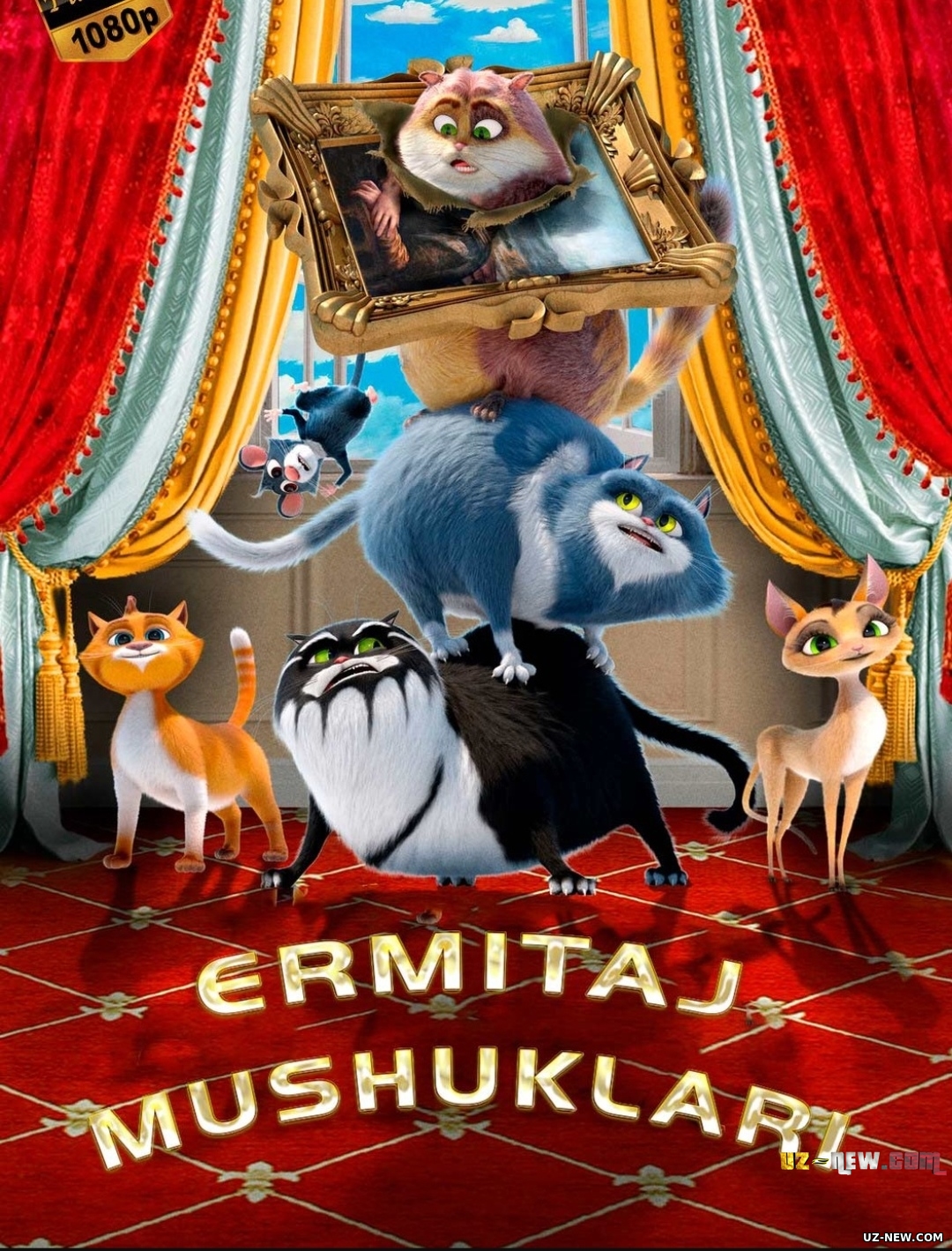 Ermitaj mushuklari Multfilm Uzbek tilida tarjima 2022