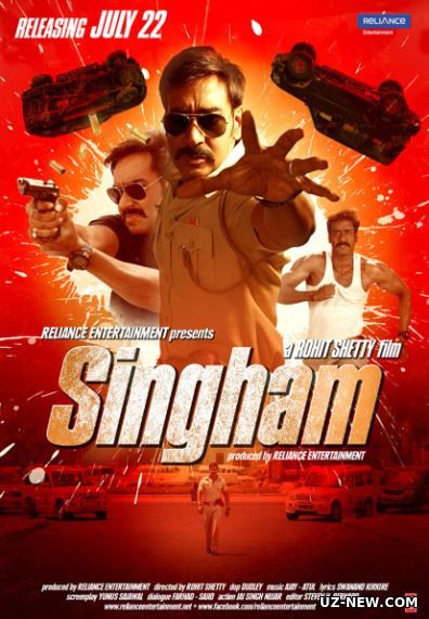Singam / Singham Hind kino 2011 HD Uzbek tilida