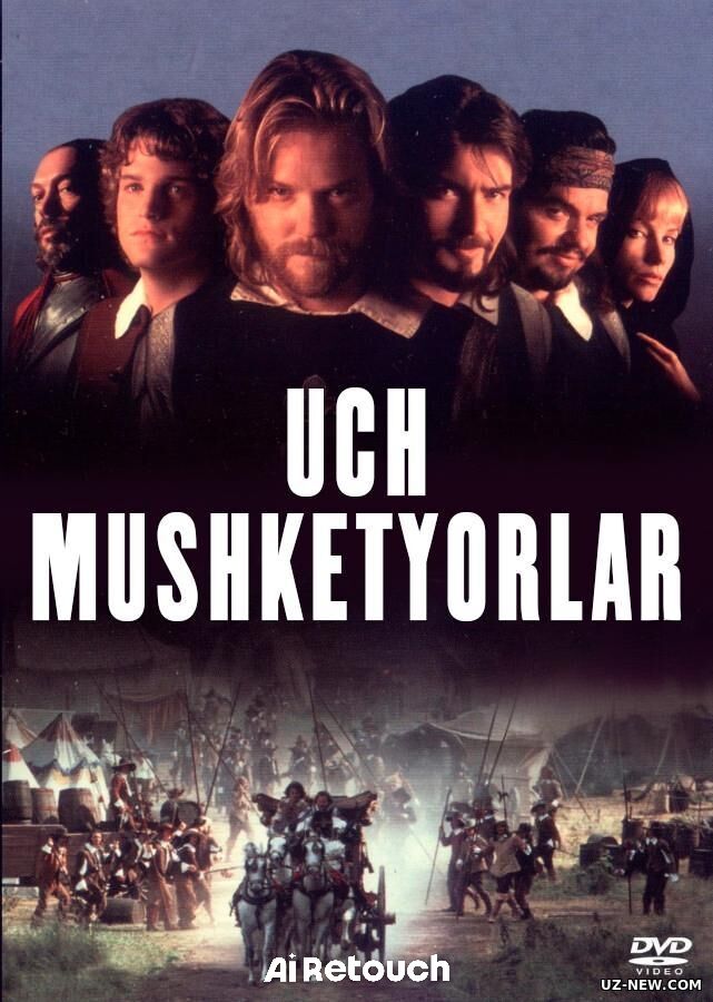 Uch Mushketyorlar / Fitnaning Fosh Etilishi 1993 Uzbek tilida