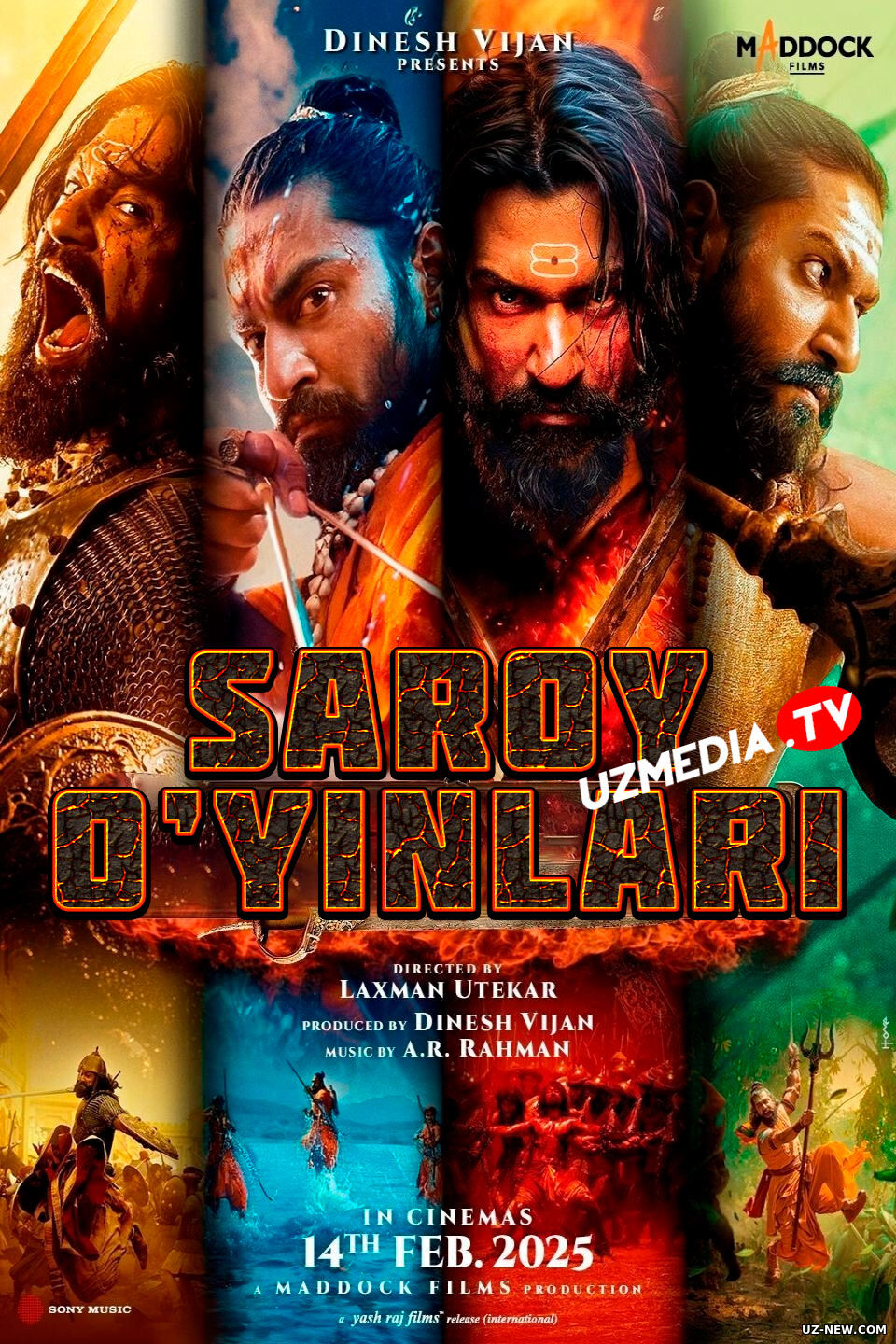 Saroy O'yinlari / Sher O'g'li / Arslon O'g'li (2025) Hind kino Uzbek tilida