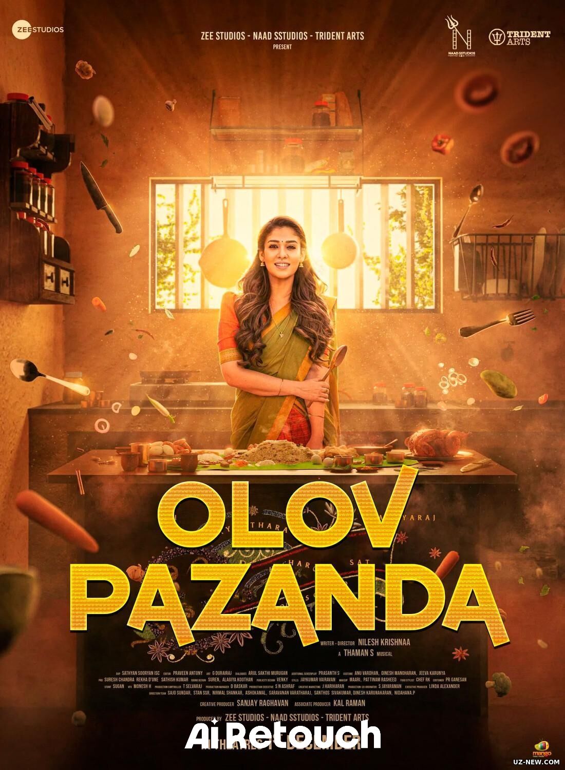 Pazanda / Anapurani : Ovqat Ma'budasi 2023 Hind kino Uzbek tilida
