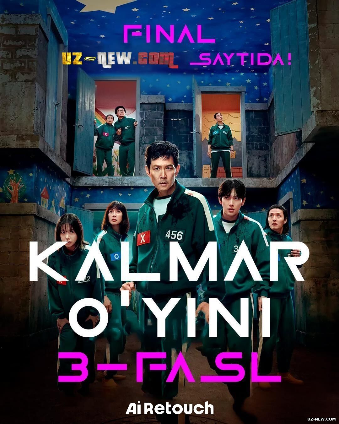 Kalmar O'yini 3-Fasl / Igra Kalmara 3 Fasl To'liq Barcha Qismlar Uzbek Tarjima Serial 2025