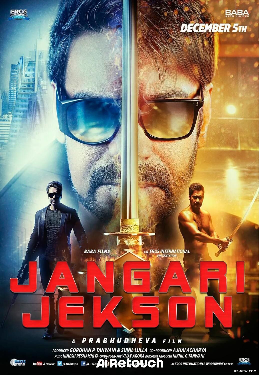 Bunchalar Zo'rsan / Jangari Jekson 2014 Hind kino Uzbek tilida