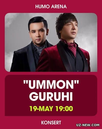 Ummon Guruhi 2026 yilgi konsert dasturi