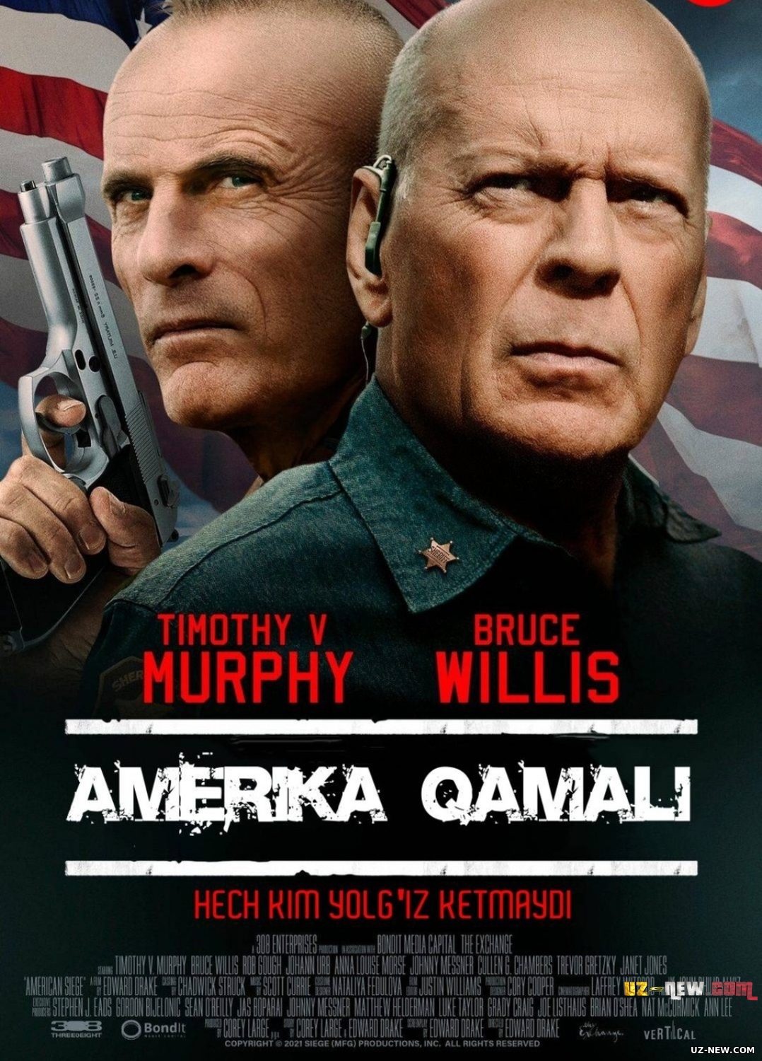 Amerika qamali (2022) Premyera Uzbek tilida