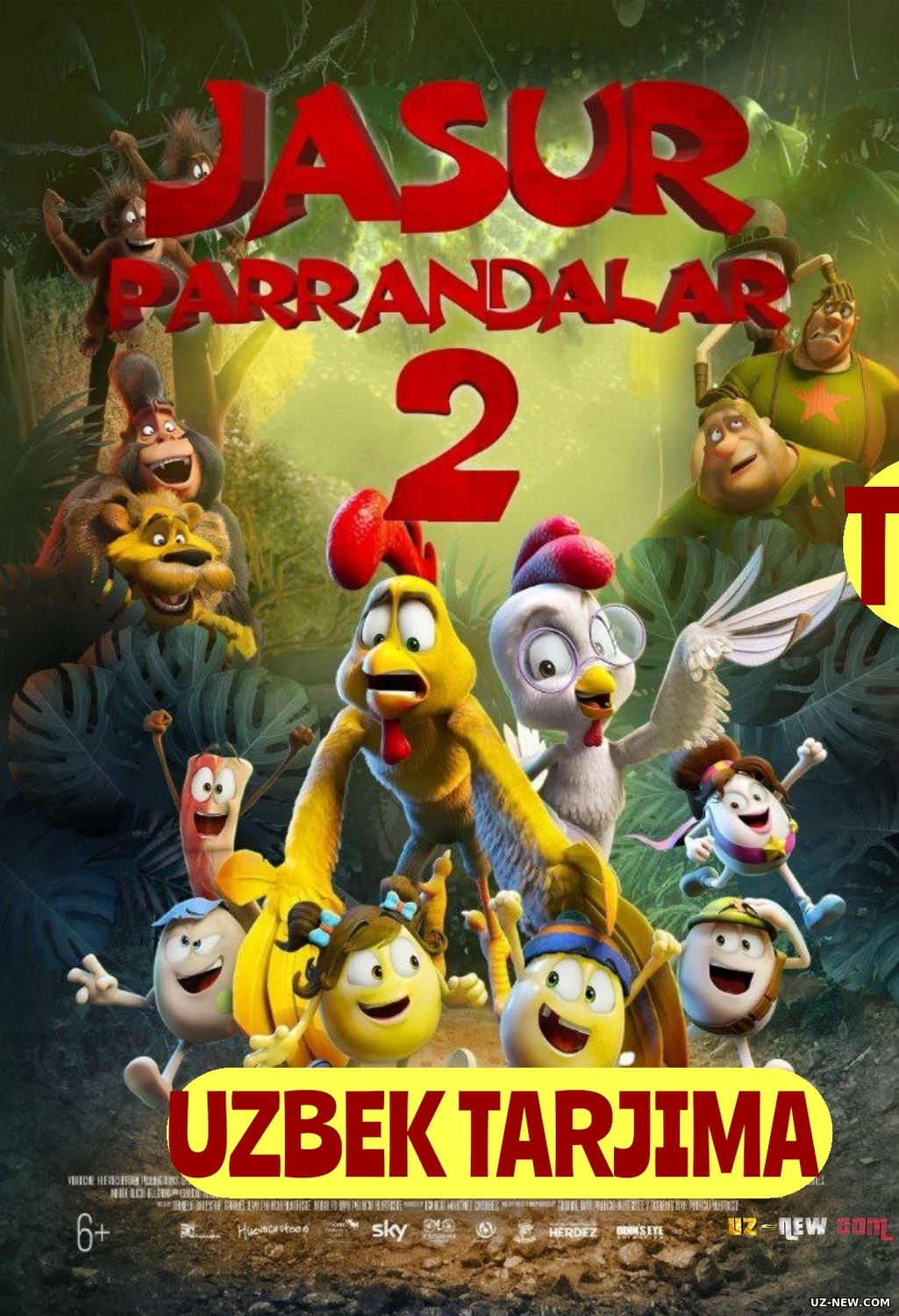 Jasur parrandalar 1-2 (Multifilm Uzbek tilida Premyera) 2022