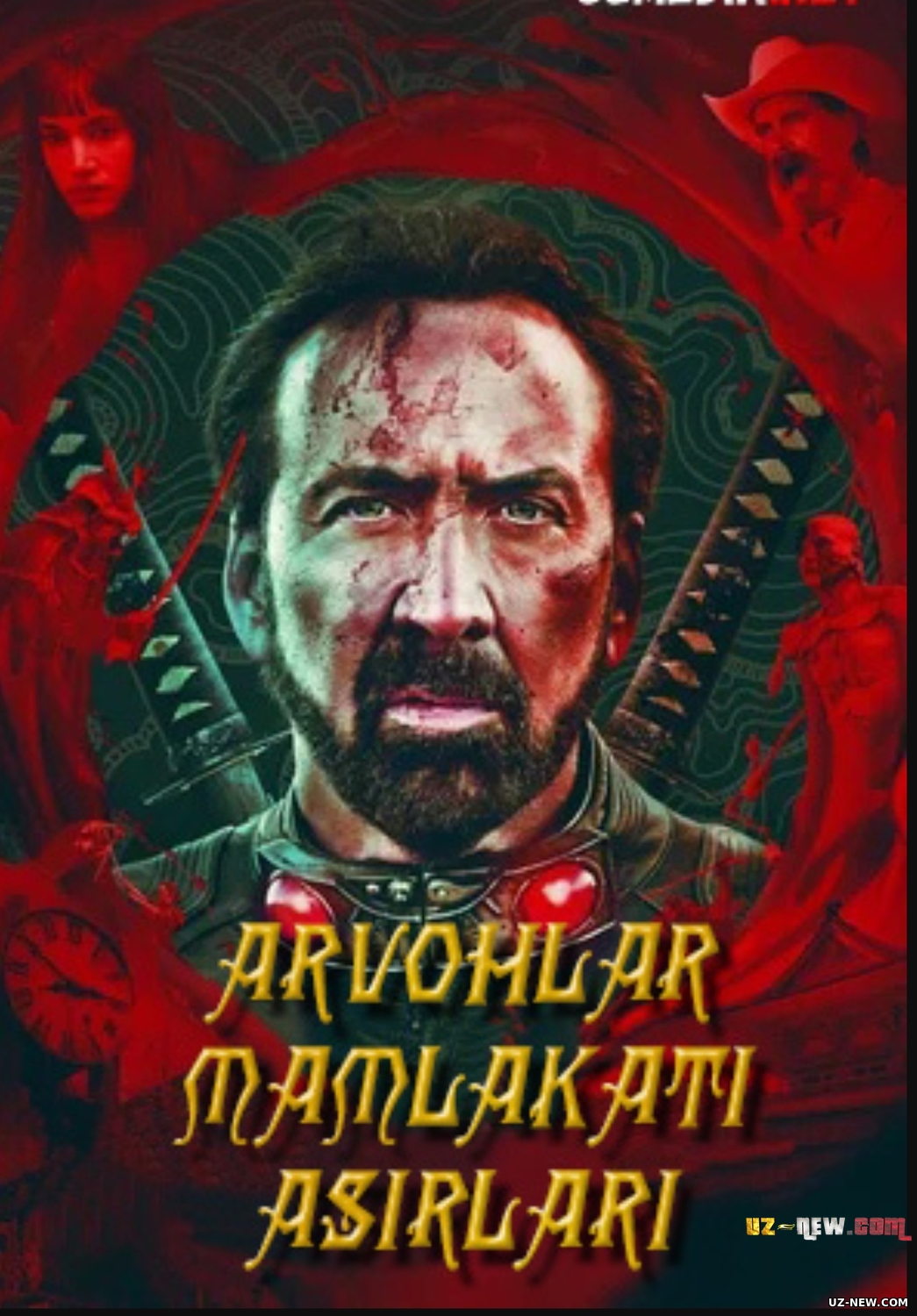 Arvohlar mamlakatining asirlari Nikolas Keyj ishtirokida 2021 Uzbek tilida